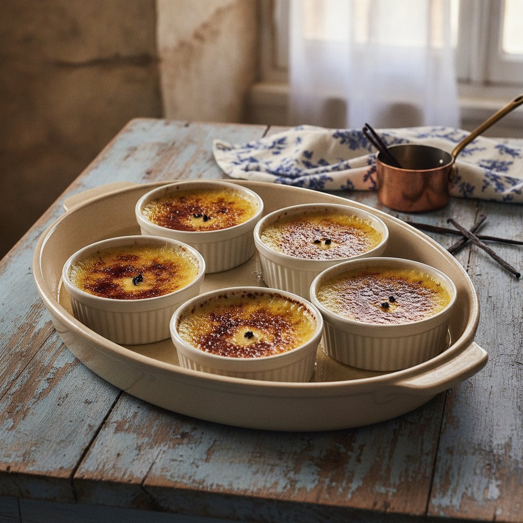 Classic French Crème Brûlée
